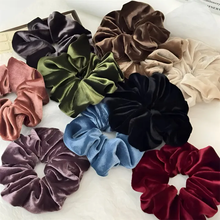 Stylish Hand Band Bracelet Set For Grils -One Pcs Stylish Hand Band Velvet Scrunchie Hair Band Bracelet Set For Women & Grils - 1 Pcs