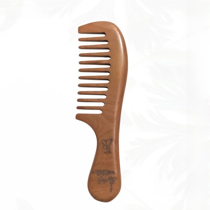 Groome Luxury Wooden Hair Comb anti-static anti-hairfall healthy scalp hair growth detangler reduce frizziness split ends
