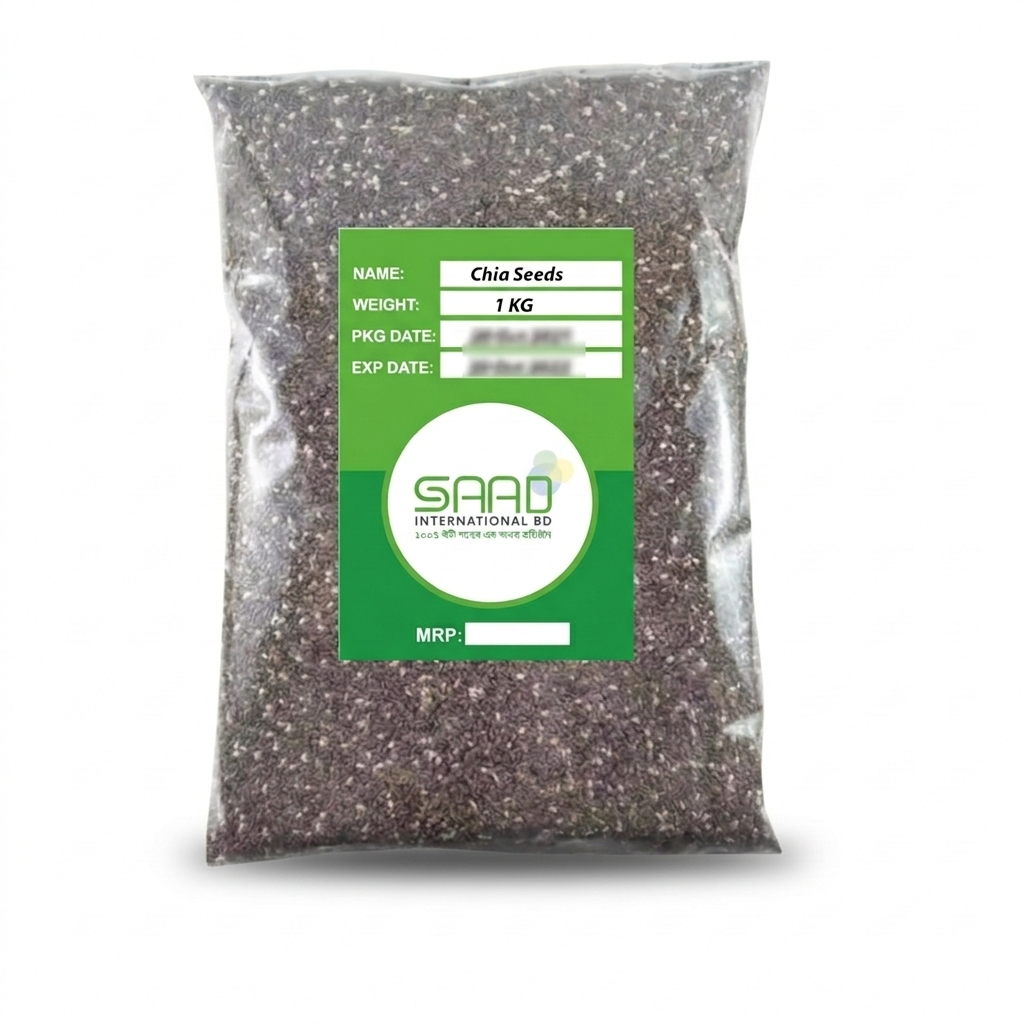Premium Organic Chia Seeds (1kg) 🌱