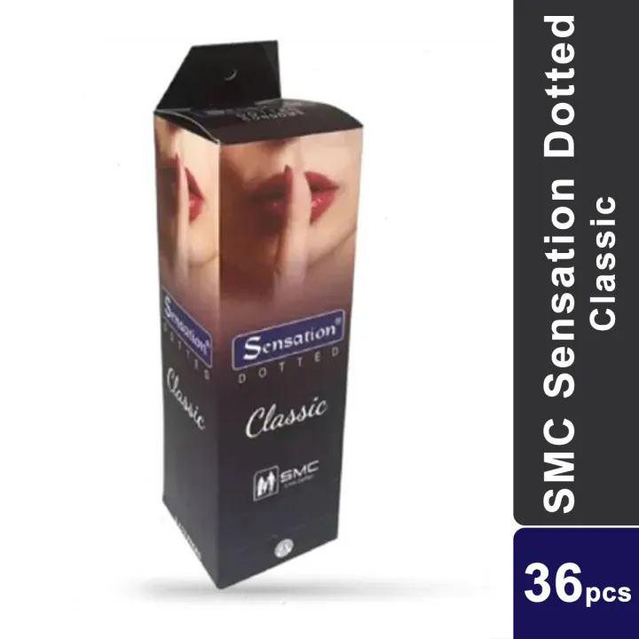 Sensation Dotted Classic Condom – Full Box (3×12 = 36 pcs)