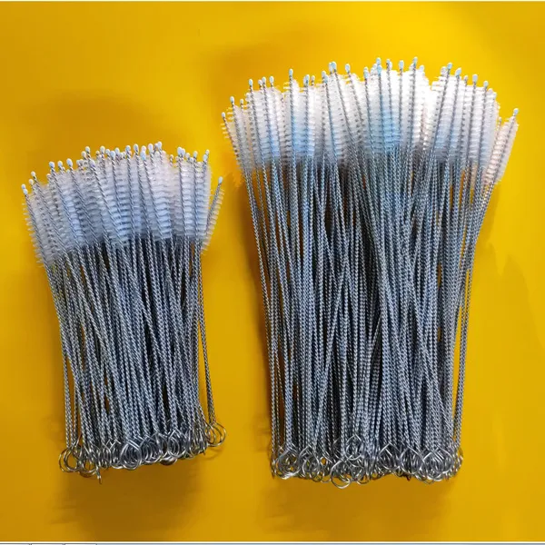 Baby bottle straw brush, milk bottle brush, water cup brush, stainless steel straw brush, test tube cleaning brush, multifunctional baby cleaning brush