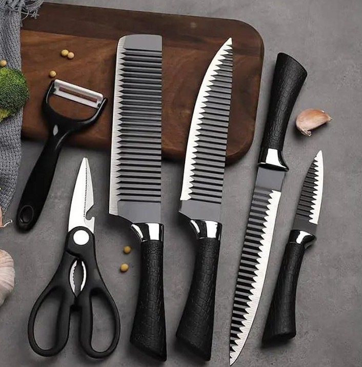 Zepter Kitchen Knife Set (6 Pcs) – Premium Stainless Steel