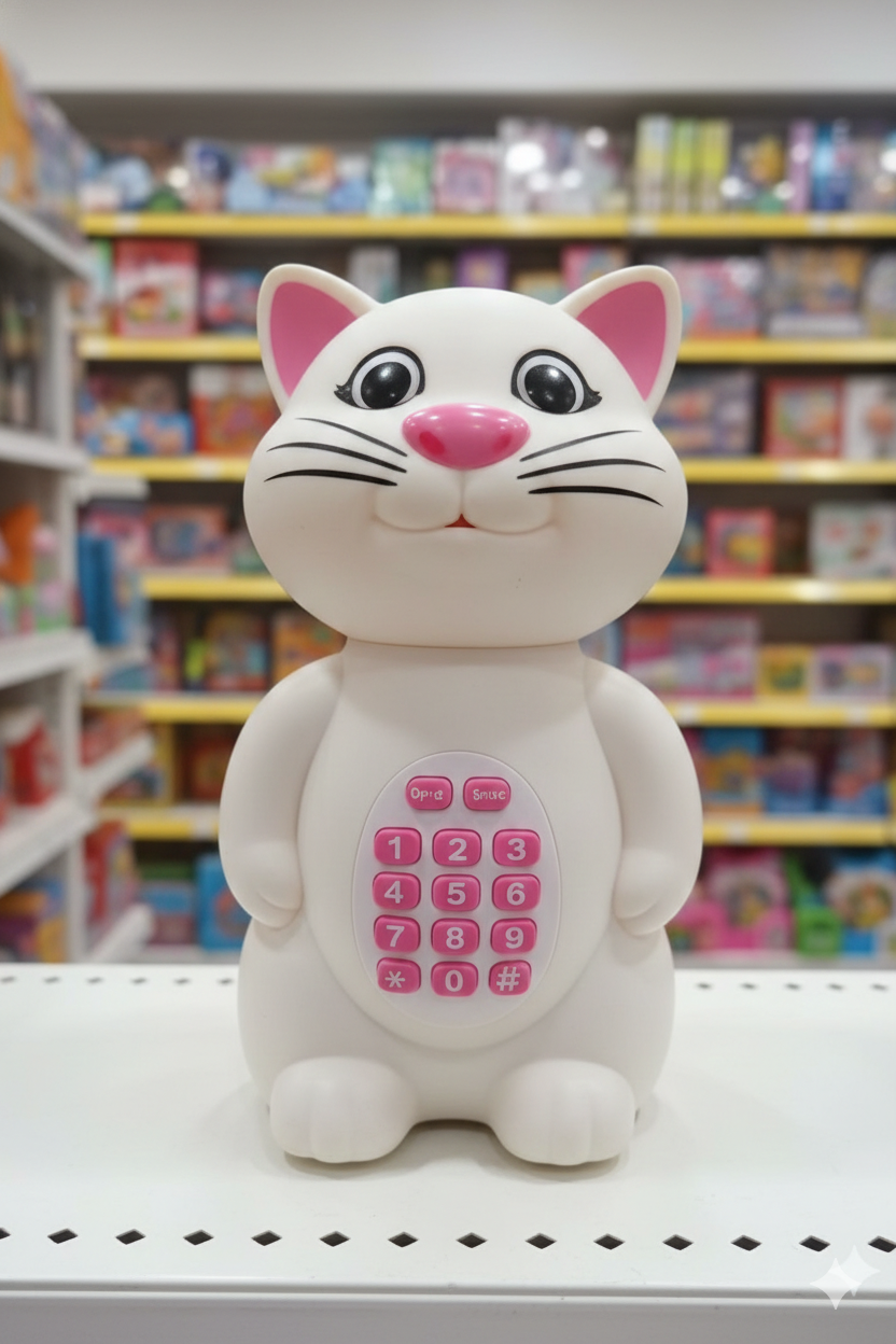 Talking & Singing Cat Toy – Fun Interactive Toy for Kids