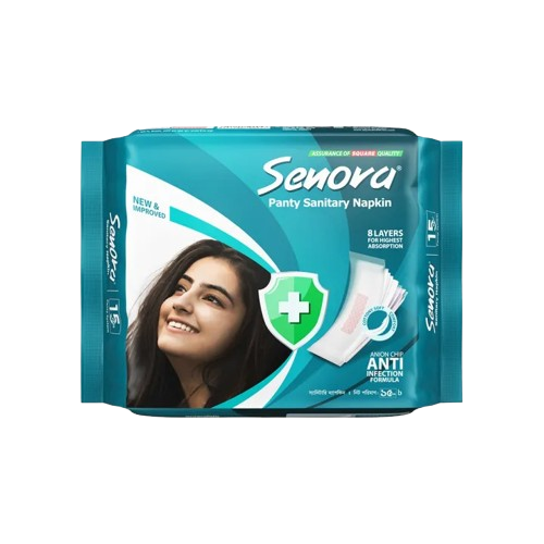 Senora Panty Sanitary Napkin – 15 Pads (Pad Only)