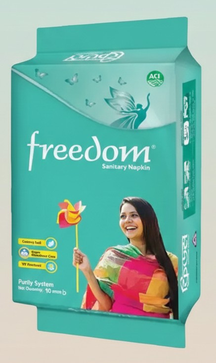 Freedom Panty System Sanitary Napkin -10pads