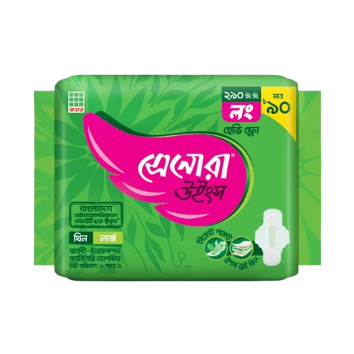 Senora Long Heavy Flow Wings Sanitary Napkin – 8 Pads