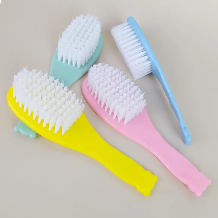 Cute Baby Hair Brush Professional Scalp Care Gentle Massage Newborn Brush Comfortable Plastic Baby Hair Comb Household Baby Supplies