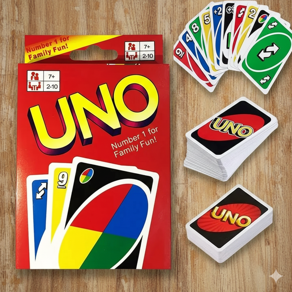 Uno Big Size Card Set – Pokemon Edition (108 Pieces)
